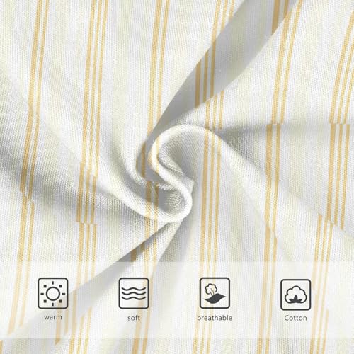 Yellow White Stripe Toddler Girls's Underwear 2T 23009103