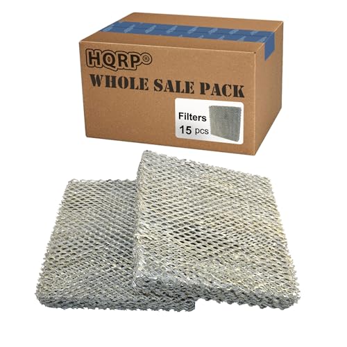 HQRP 15-Pack Water Filter Replacement for Bryant P110-3545 fits HUMBBLBP, HUMBALBP, HUMBBLFP, HUMBALFP, HUMCRLBP, HUMCRLFP Series Humidifiers
