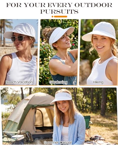 Visera solar American Trends para mujer protección UV miniatura 5