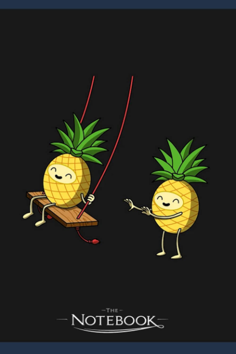 Swinging Pineapple Funny Pineapple Gift Notebook: A Great Scorpio Gift Notebook 120 Lined 6 x 9 inches