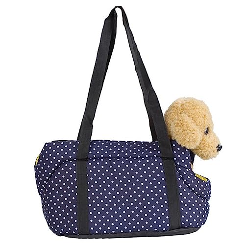 Sosoport 1 PC Portable Pet Shoulder Bag Breathable Outdoor Storage Backpack for Dogs Scratch Resistant Travel Pouch with Straps for Hiking Walking and Weekend Adventures