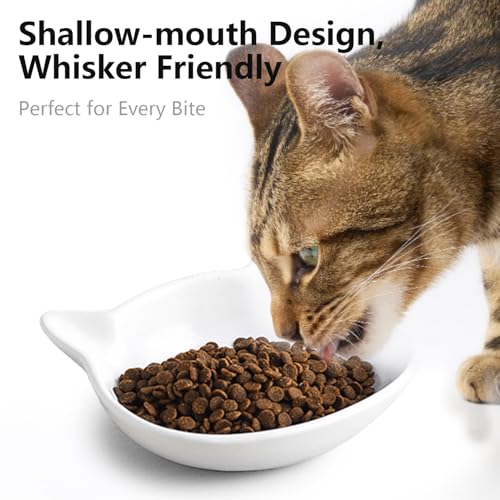 Gamelle en céramique pour chat lavable et anti-glisse - 3