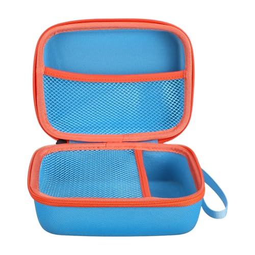 NOLITOY Estuche Organizador para Bolígrafo de Impresión 3d Resistente al Agua y Golpes, Portátil, Tamaño Mediano, Color Azul Claro, Compartimentos Múltiples para Accesorios, Adecuado