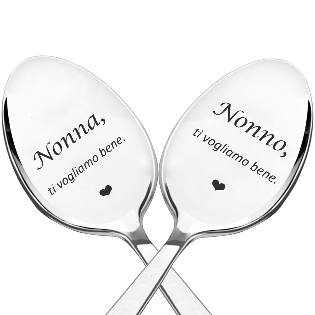 Regalo Nonni,Regalo Nonni Natale,Regali Nonno,Cucchiaio Della Nonna E Del Nonno,Festa Dei Nonni Idee Regalo,Regalo Festa Dei Nonni,Regalo Nonna Compleanno,Idee Regalo Nonna Natale