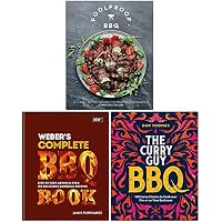 Foolproof BBQ, Weber's Complete BBQ Book & Curry Guy BBQ 3 Books Collection Set