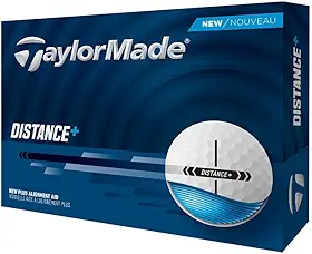 TaylorMade Bolas de golfe amarelas de distância +