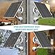 1 Stück,verbessertes 6W/5V Solarpanel mit Ladewarnung,Atemlicht, kompatibel mit Google Nest-Kamera im Innen- und Außenbereich und 2,Generation (Akku-Version), einfache Installation,IP66 wasserdicht
