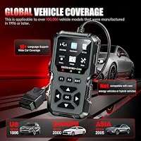 OBD2 Diagnosegerät OBD Auto Diagnose,OBD EOBD+CAN Scanner Auslesegerät mit OBDII Funktionen,OBD-II Diagnosewerkzeuge für alle Fahrzeuge,KFZ Auslesegerät Deutsch für BMW VW Mercedes Audi (Schwarz) – Ansicht 9