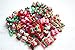 Yagopet 50pcs/pack Dog Hair Bows Rubber Bands Christmas Designs Dog Topknot Bows for Holidays Rhinestone Centre Pet Dog Grooming Bows Dog Hair Accessories
