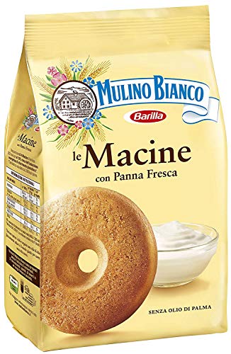 Mulino Bianco Macine frollini con Panna fresca. 6 x 400g = 2400g