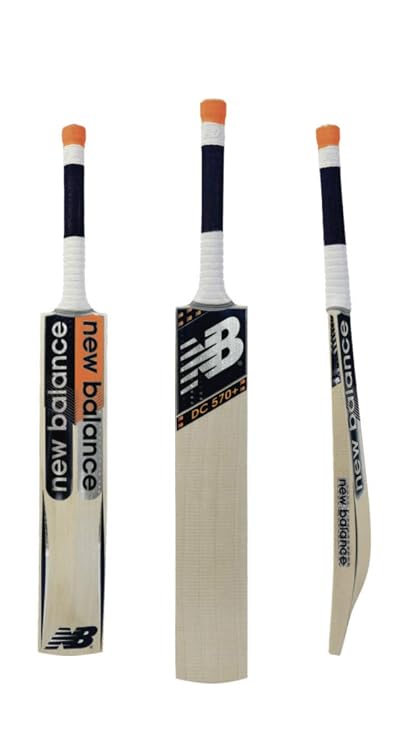 new balance DC-570+ English Willow Cricket Bat Full Size with Cover,  Wooden, Short Handle (DC 570+) : Amazon.in: Sports, Fitness \u0026 Outdoors