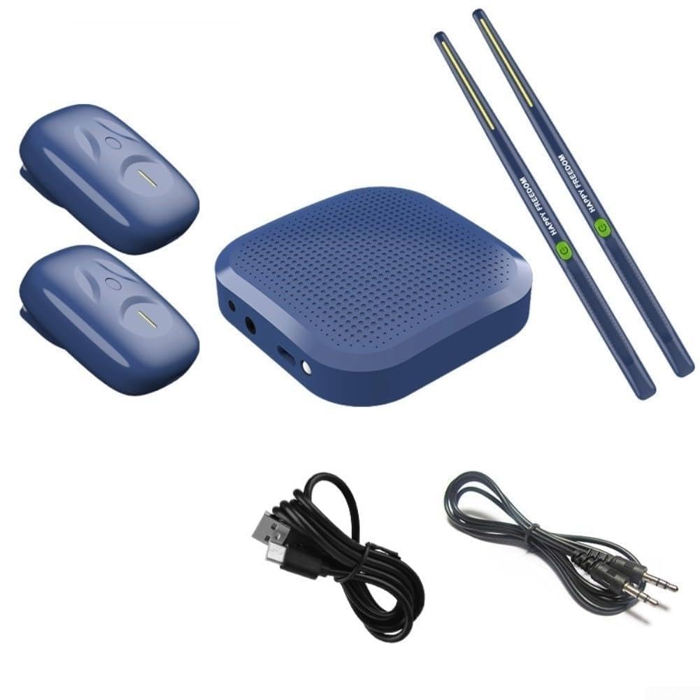 ReachMall Batteria elettronica Air Pocket Size – Tecnologia 3D Motion Detection – Batteria silenziosa con testa a rete per bambini e adulti, connessione USB, attrezzatura da viaggio portatile 36 x 12