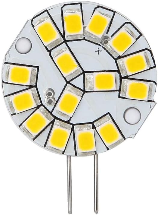 EmeryAllen G4 Base, 2.0Watt (15W Equivalent) Dimmable Miniature Bi-Pin | LED Wafer Light Bulb | 12V - 200 Lumens | 2700K | 1 Pcs