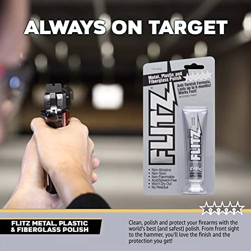 Flitz Bp 03511-80A-80Pk Metal, Plastic And Fiberglass Polish Paste, 1.76 Oz. Blister Tube, 80-Pack #TOP2
