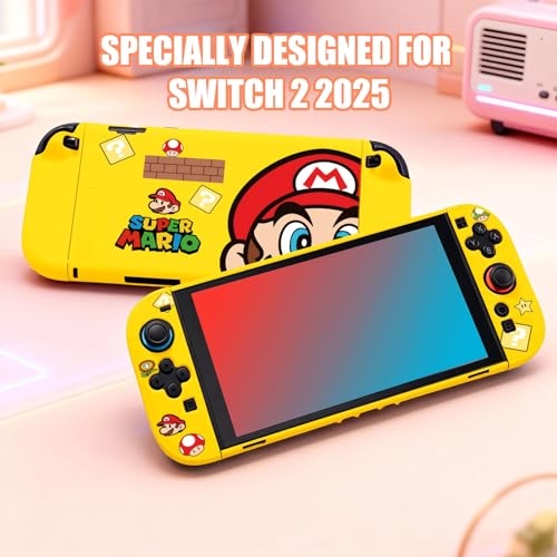 Funda Switch 2 compatible con dock que permite cargar la consola sin quitarla 6
