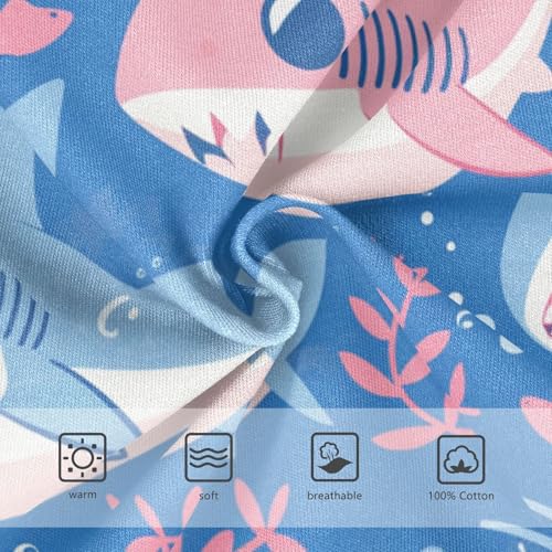 KLL Ocean Shark Masco Toddler Boys' Soft Underwear Cute Children Undies3