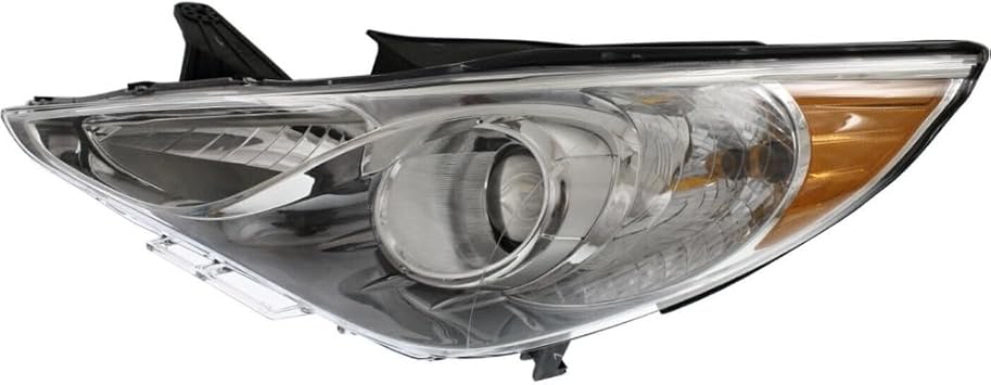 Headlight Halogen Left Side Clear Lens Chrome Interior Lens W/Bulb Headlamp 921013Q100 HY2502157C 14860691