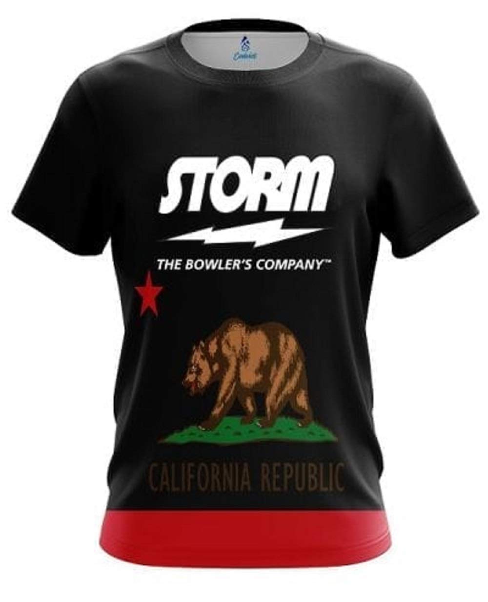 CoolWick Storm California Republic Flag Bowling Jersey (5X)