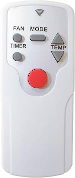 Replacement Remote Control for Honeywell Portable Air Conditioner MF08CESWW MF08CESBB MF08CES