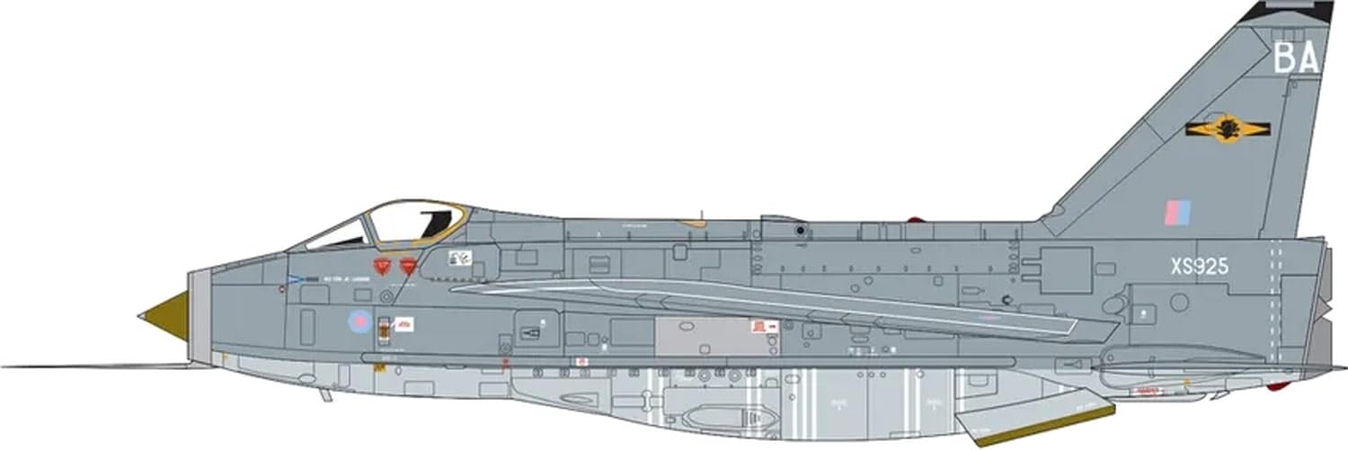 AIRFIX - A09178A English Electric Lightning F.6 Modellazione di aeromobili