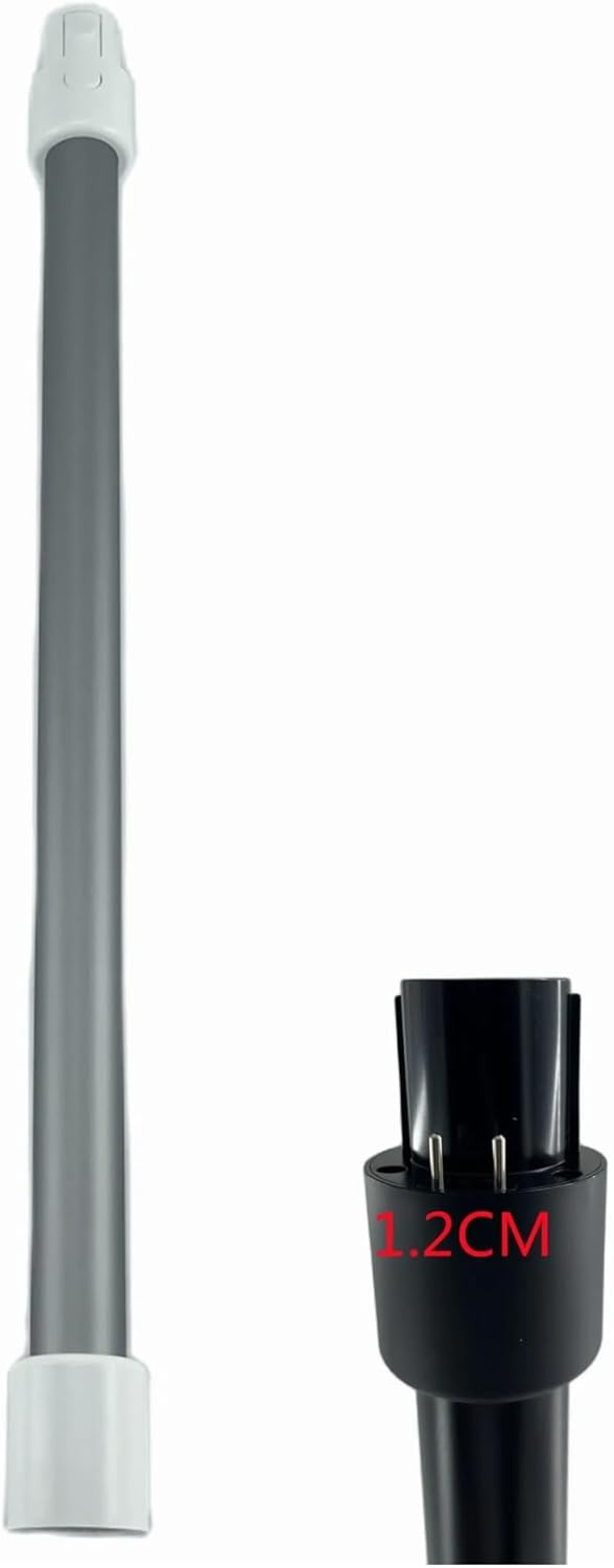 Vacuum Cleaner Extension Rod Replacement，Compatible For Dreame， VVN3 VVN4 VVN5 VVN6 Handheld Wireless Vacuum Cleaner Accessories(White metal rod1.2cm)