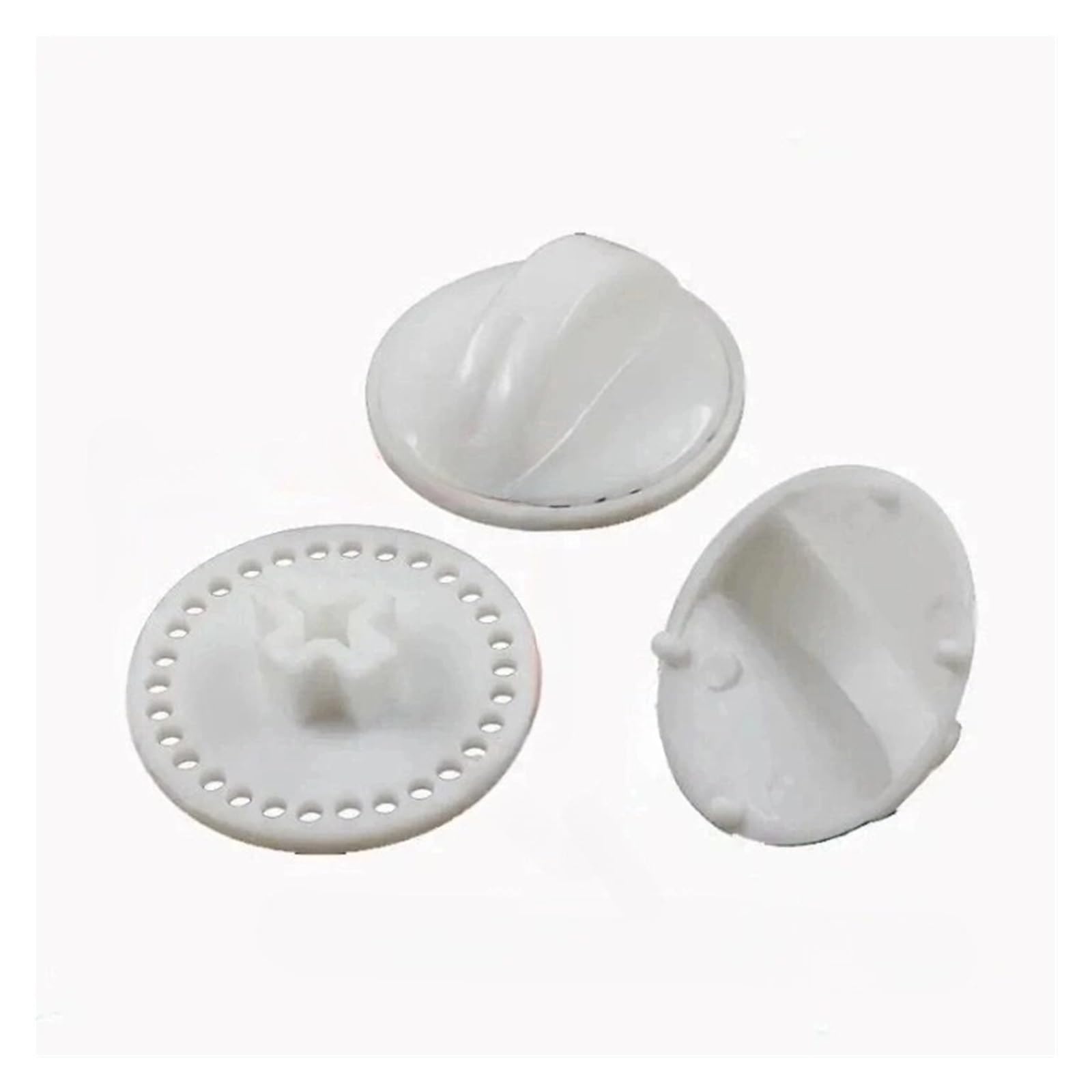 Manopola Universale for Timer for Lavatrice, manopola di Ricambio in plastica for Timer Meccanici, quadrante di Controllo con Impugnatura Antiscivolo for lavatrici a Carica dall'alto