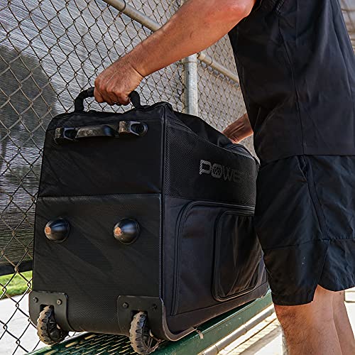 Rolling Baseball Coach Bag Caddy 2021 Carry Case for