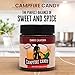 Cornaby's Campfire Candy - Sweet And Spicy Candied Diced Jalapeno Peppers In a Jar - Plant-Based Non-GMO Gluten-Free Gourmet Relish Made In USA