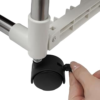 Secadora eléctrica portátil de 1200 – 1500 W hasta 30 kg, temporizador de 240 min y 4 niveles, calefacción PTC IPX1, resistente al agua con ruedas para ropa, toallas, vaqueros, apartamentos