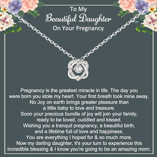 New-Mom-Gifts-Gifts-for-Pregnant-Daughter-First-Time-Mom-Gift-Sterling-Silver-Infinity-2-Heart-Necklace-for-Mom-To-Be-Mothers-Day-Pregnant-Gifts-Christmas-Daughter-Gifts