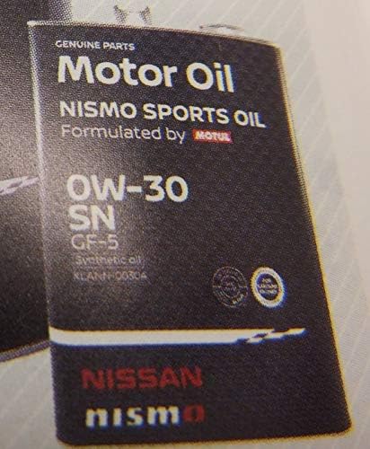 NISSAN NISMO スポーツガソリンエンジンオイル 4L 0W-30