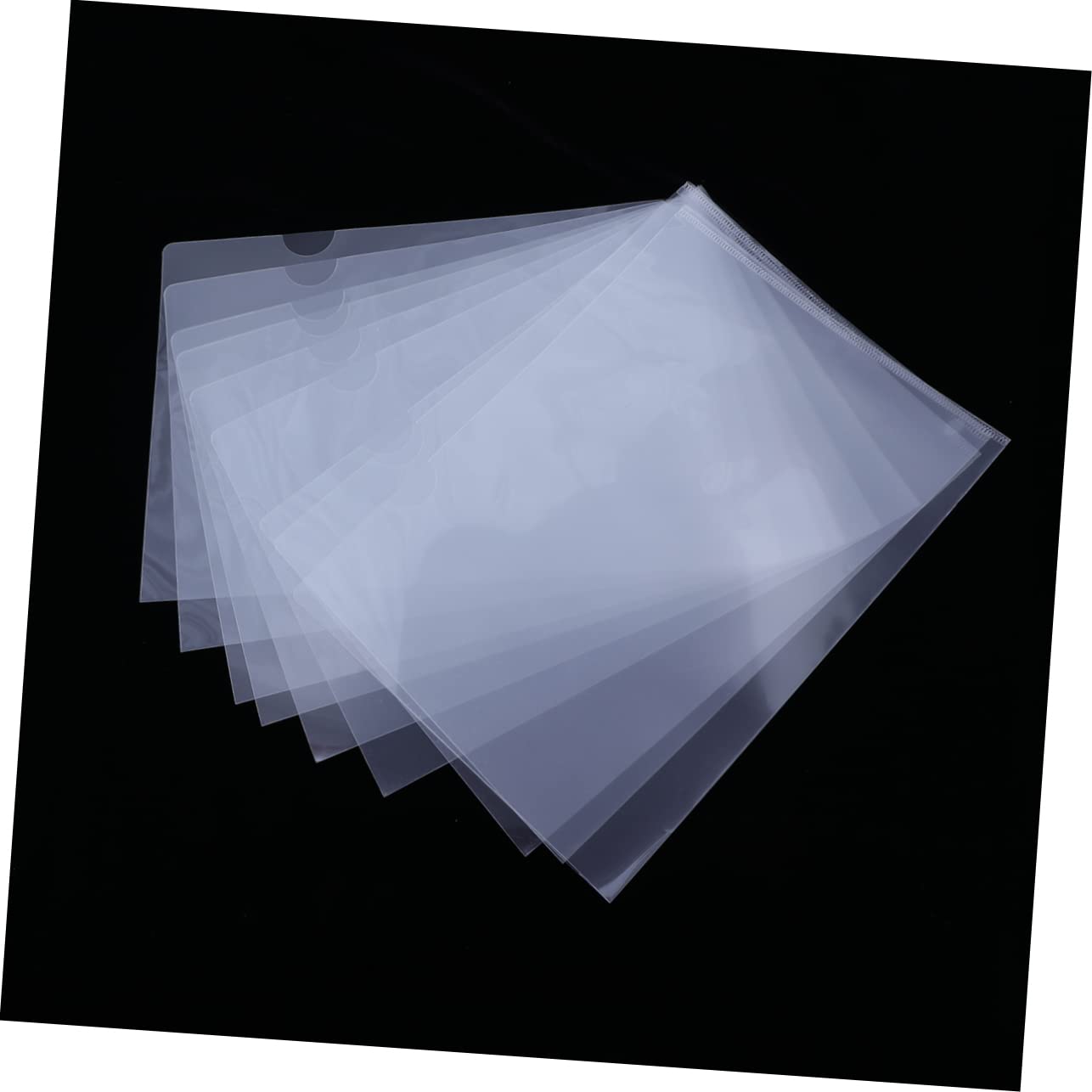 EXCEART 120 Stk Transparente Dokumentenmappe Sicheren Ordner Kopieren Umschläge Sobres Para Cartas Weiße Blankokarten Mit Chip Aktenordner Ein Größenordner Papierordner Umschlag Tasche A4