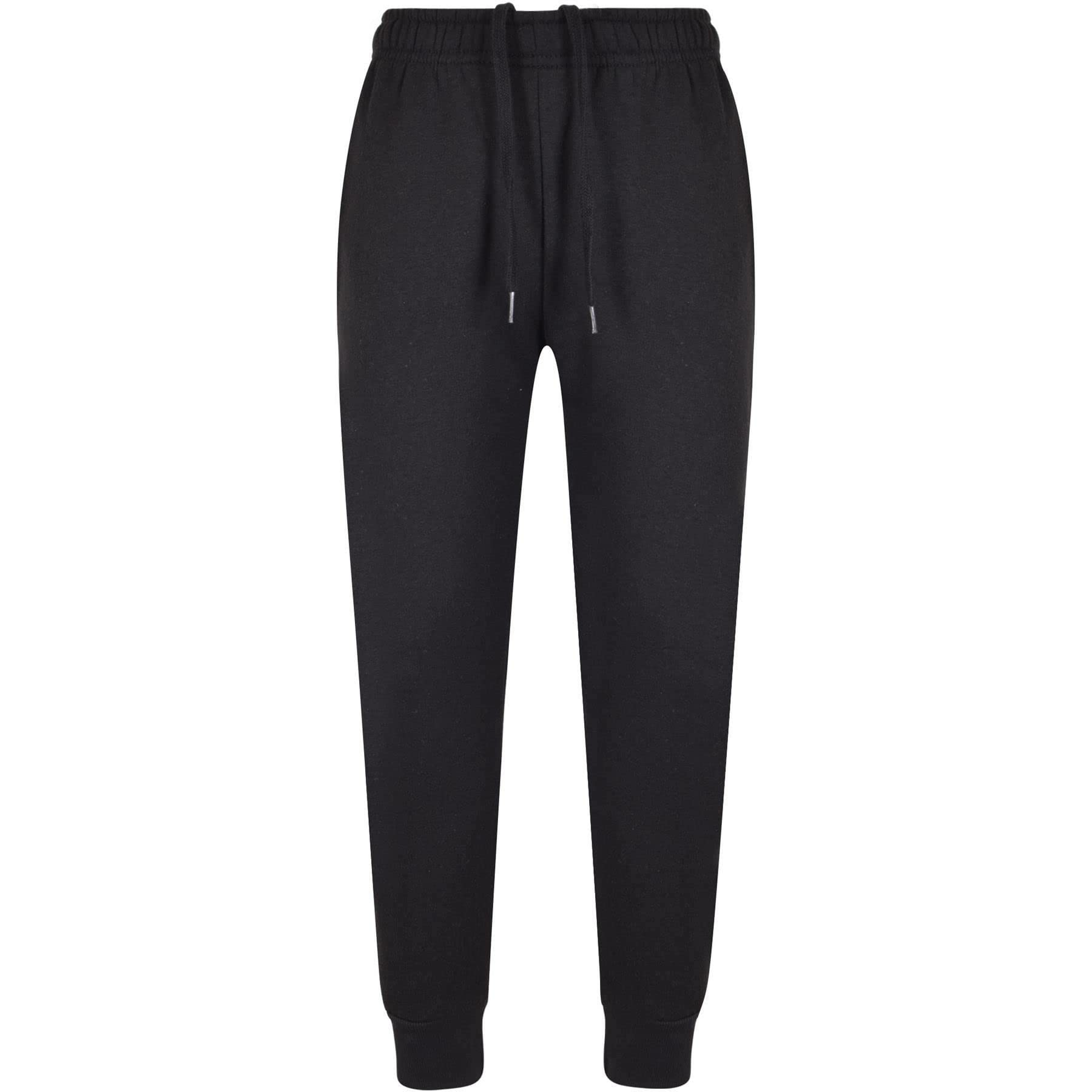 A2z 4 Kids Boys Black Fleece Jogging - Fleece Trouser 355 13