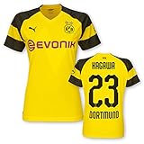 Puma BVB Heimtrikot Damen Saison 2018/19, Größe:XS, Spielername:23 Kagawa