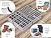 Simple Houseware 4-Pack Drawer Organizer Set - Closet Dividers for Underwear, Socks, Bras, Scarves, Ties - Foldable Non-Woven Storage Boxes, Gray