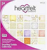 Heartfelt Creations Heartfelt Paper COLL DAZ, Dazzling Dahlia