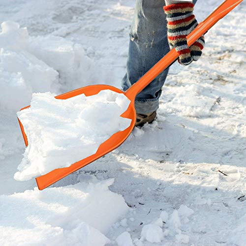 Ashman Plastic Snow Shovel With Durable Multi-Purpose Snow Plastic Shovel. (1 Pack) #TOP5