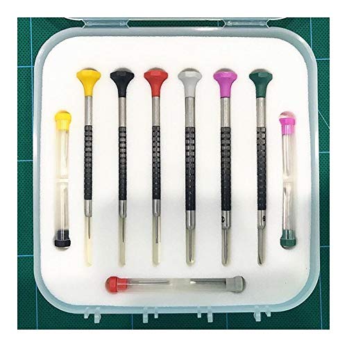 Preisvergleich Produktbild HMYDZ Schlitzschraubendreher for Millimeter Schlitzschraubendreher, verwendet, um die Reparatur 6 Uhren, geeignet for 0,8-2,0