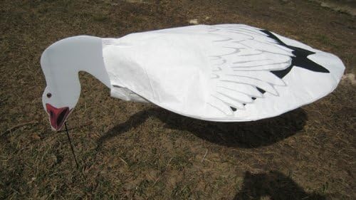 Snow Goose Feeder Decoy (12-Pack), White
