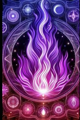 Violet Flame Journal: Blank Lined Notebook for Transformation, Intuitive Wisdom & Spiritual Protection