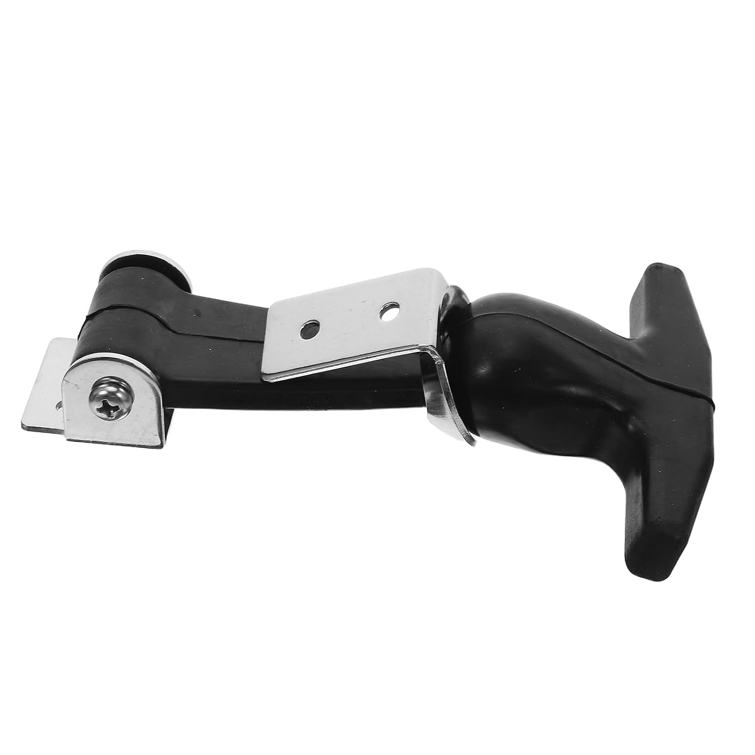 Stainless Steel Shock Absorption Buckle Rubber Flexible T-Handle Hasp Latch with Elastic Rubber Seal for Tool Box Cooler Hood Tension Draw Latch