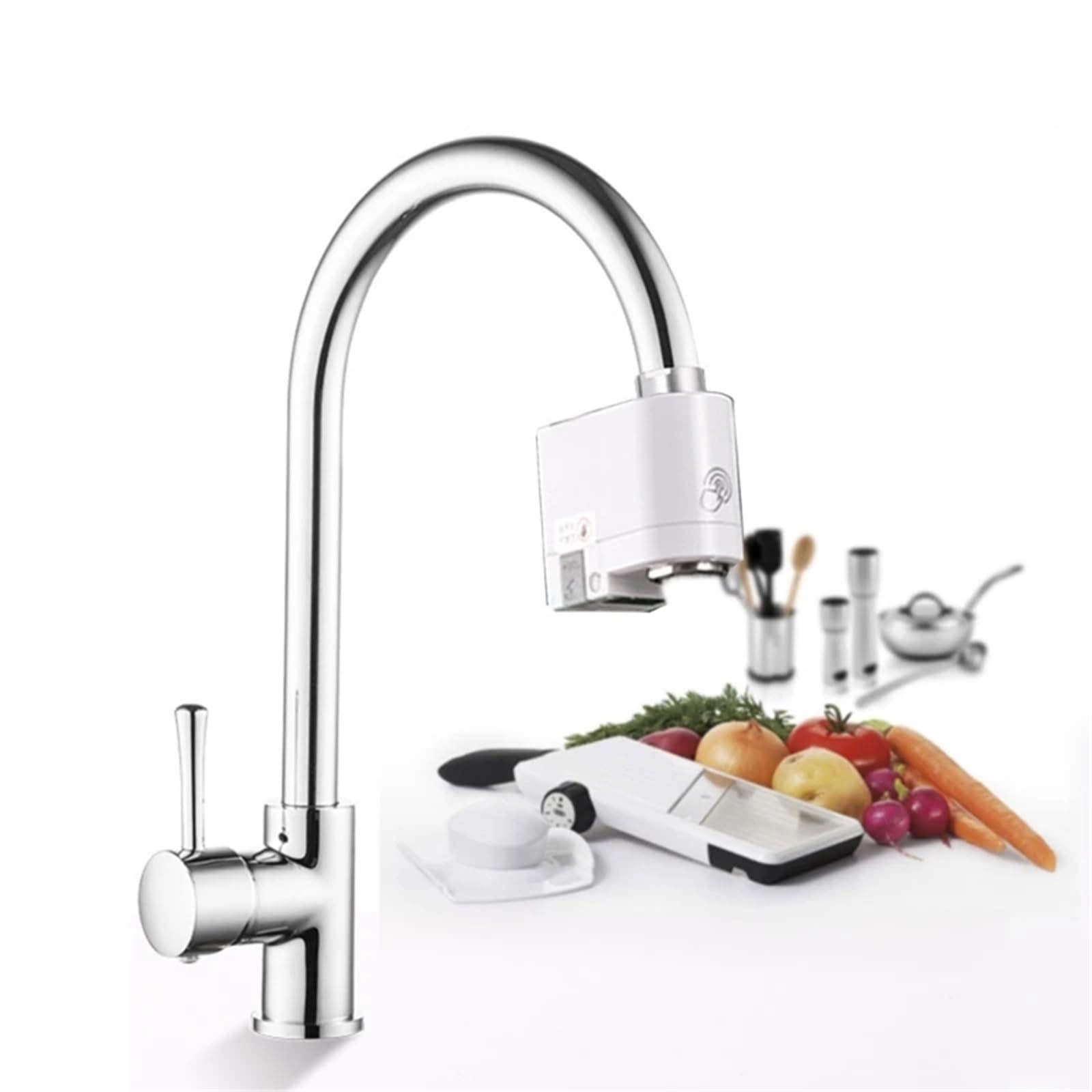 Adaptador de grifo táctil elegante con sensor for el hogar Q84D