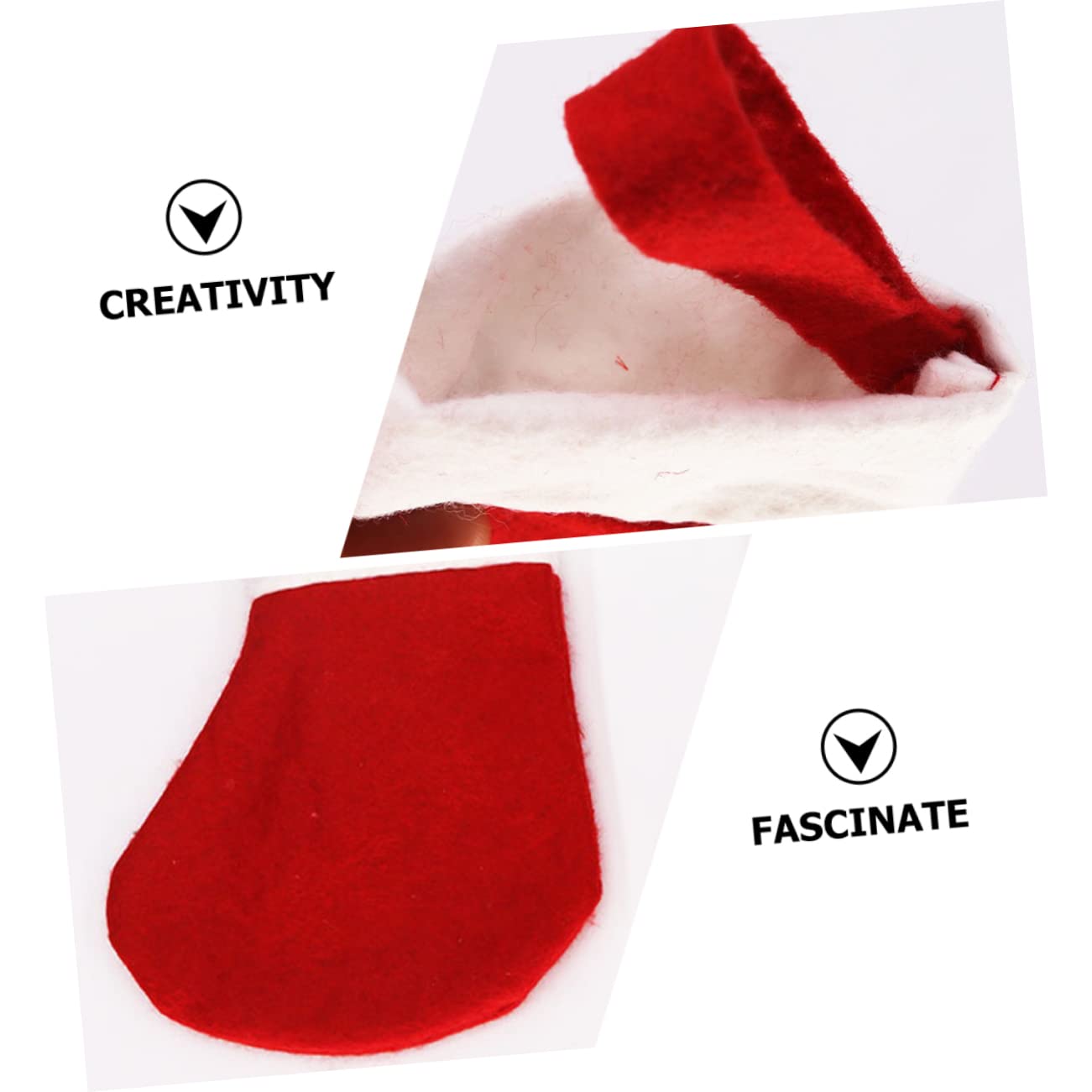 64stücke Mini Weihnachtsstrümpfe Aus Rotem Und Weißem Material Weihnachtsdekoration Für Baum Kamin Oder Party Zum Befüllen Mit Süßigkeiten Und Kleinen Geschenken