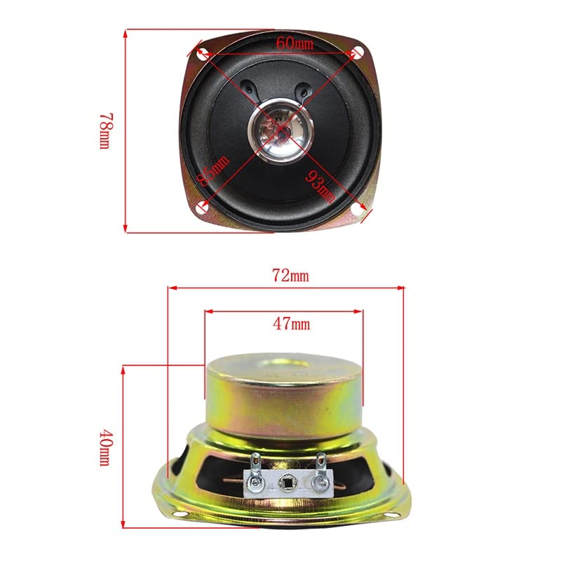 Draagbare Bluetooth-luidspreker 10 W Full Range Luidspreker 3 Inch 4OHM FM Radio HIFI Luidspreker Multimedia Audio DIY 2 Pc's - Afbeelding 7