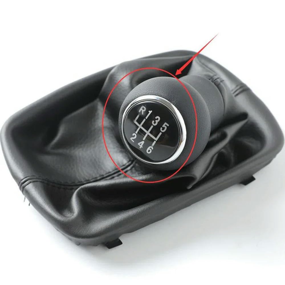 GZNBB Car Manual Gear Shift Knob Boot Cover Gaiter Lever Shifter Handle Stick, for Audi A6 C5 1997-2001 4B0711141AJ 4B0711141AL
