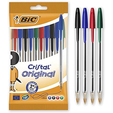 BIC Cristal Original Fine Point Pens Pack Cover