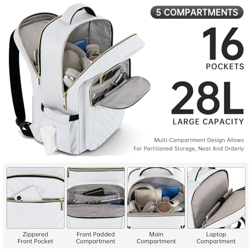 WELIDAY Laptop Backpack for Women