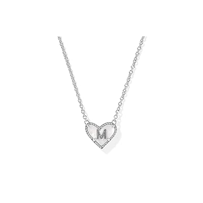 Kendra Scott Heart Letter M Short Pendant Women