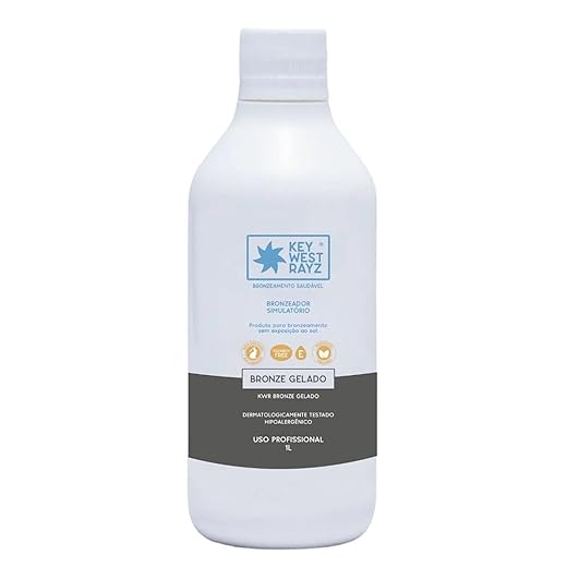 Solução Bronzeadora Por Vaporização KWR Bronze Gelado 1L