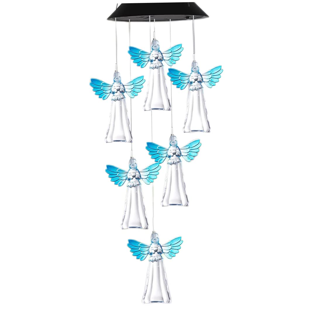 Carillon commémoratif pour maman et grand-mère avec anges
